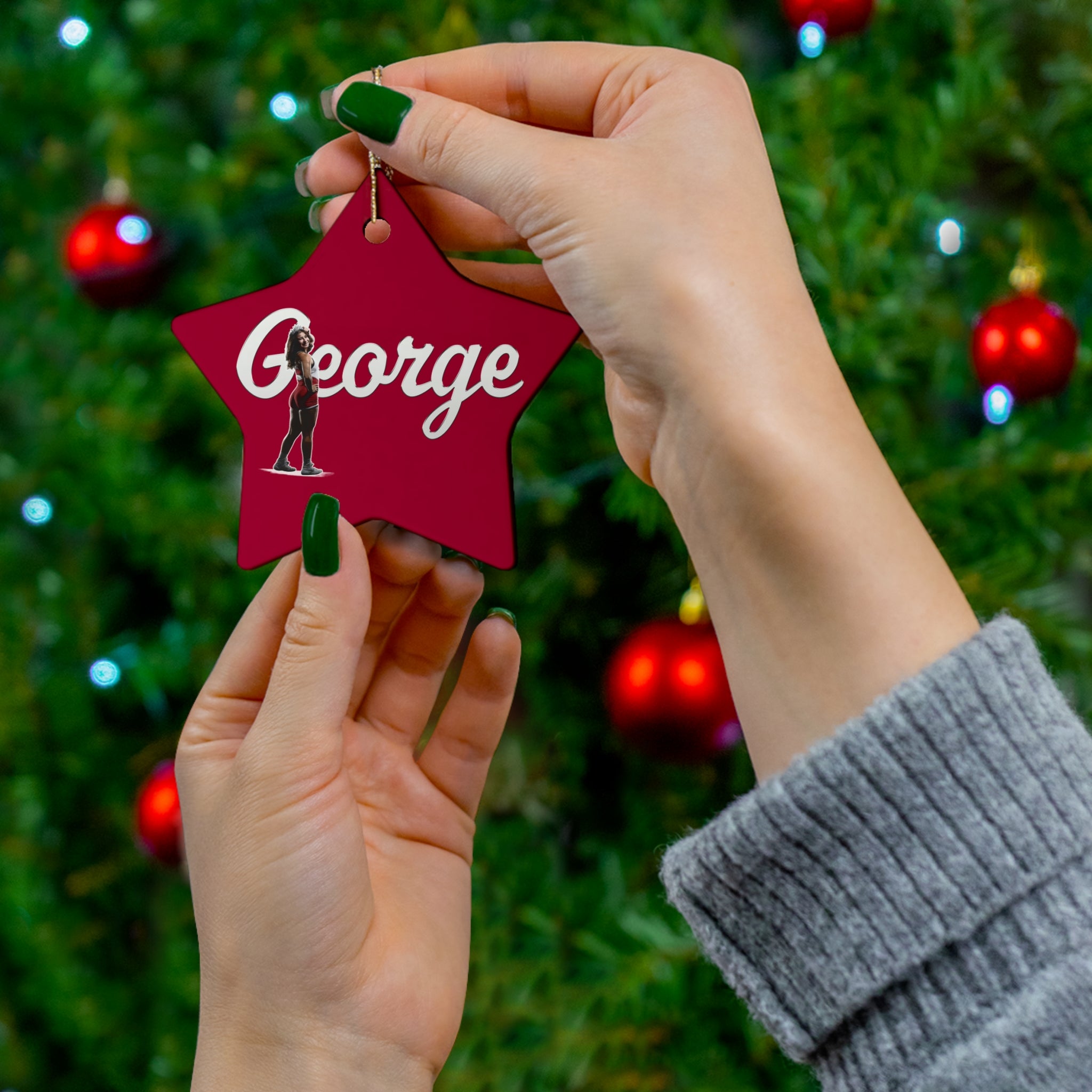 Janessa George Ceramic Ornament