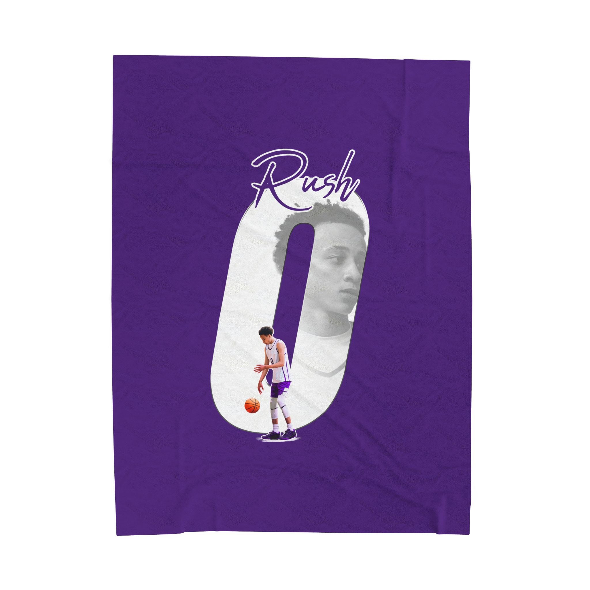 Jeremiah Rush Velveteen Plush Blanket