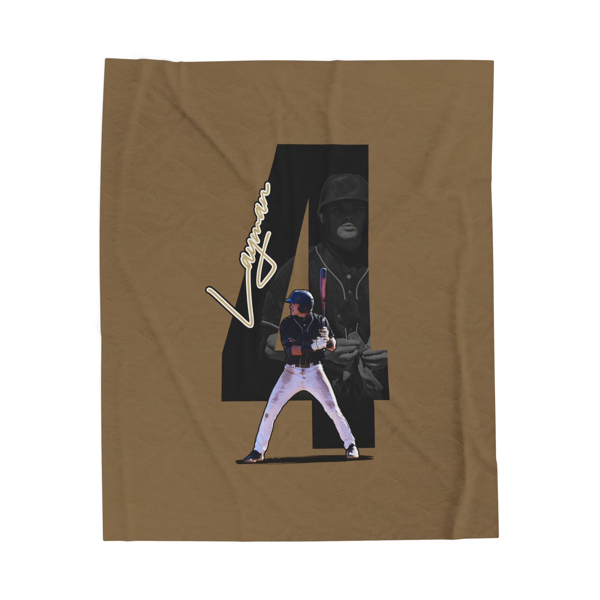 James Layman Velveteen Plush Blanket