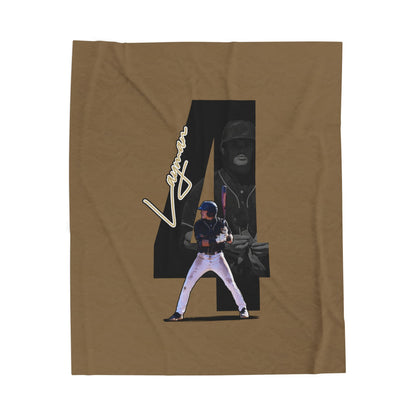 James Layman Velveteen Plush Blanket