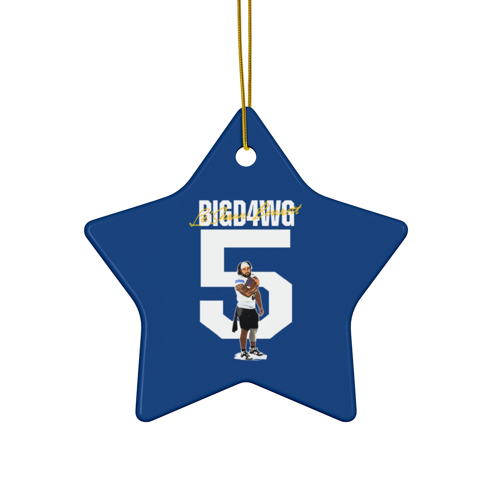 Le'Shaun Bennett II Ceramic Ornament