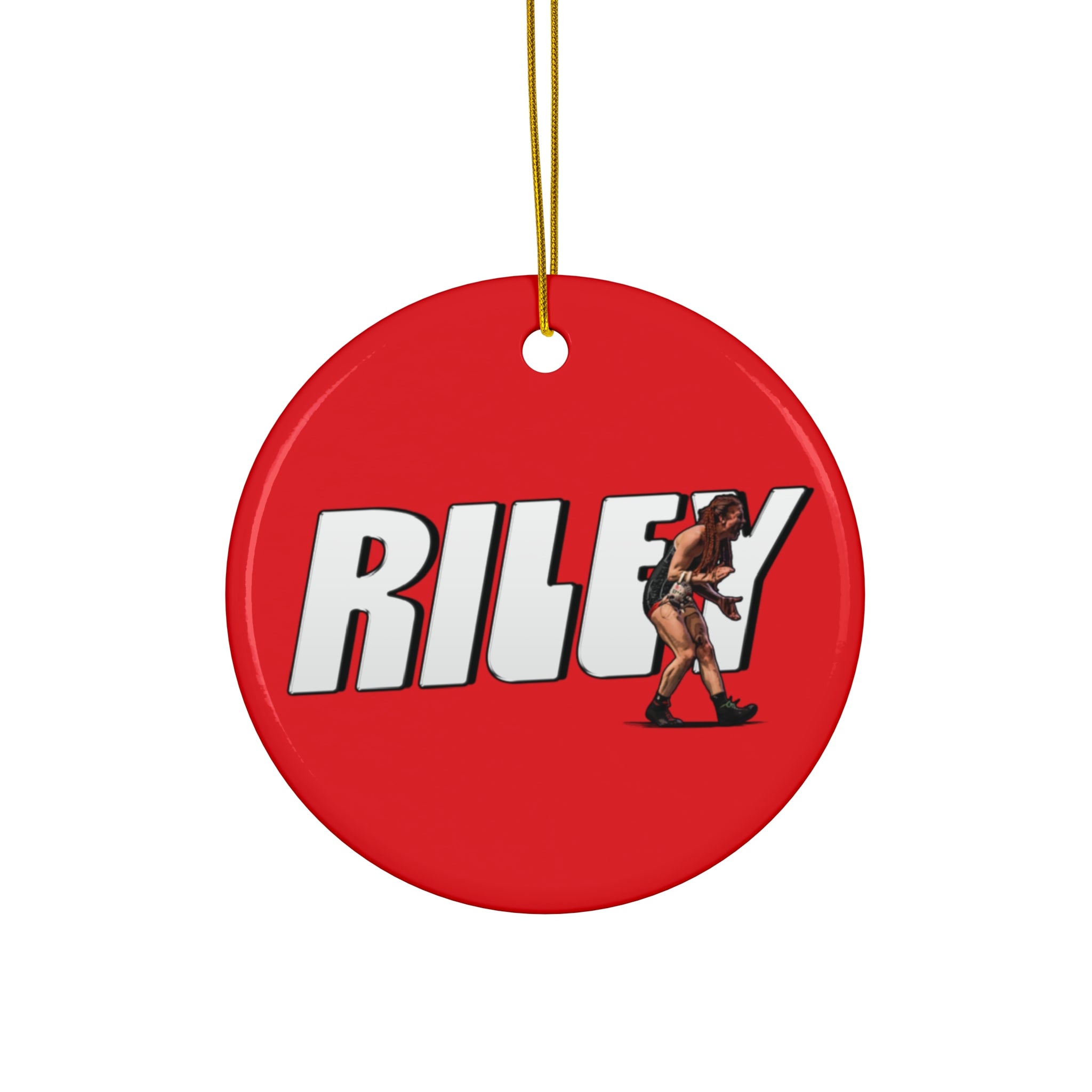 Riley Rayome Ceramic Ornament