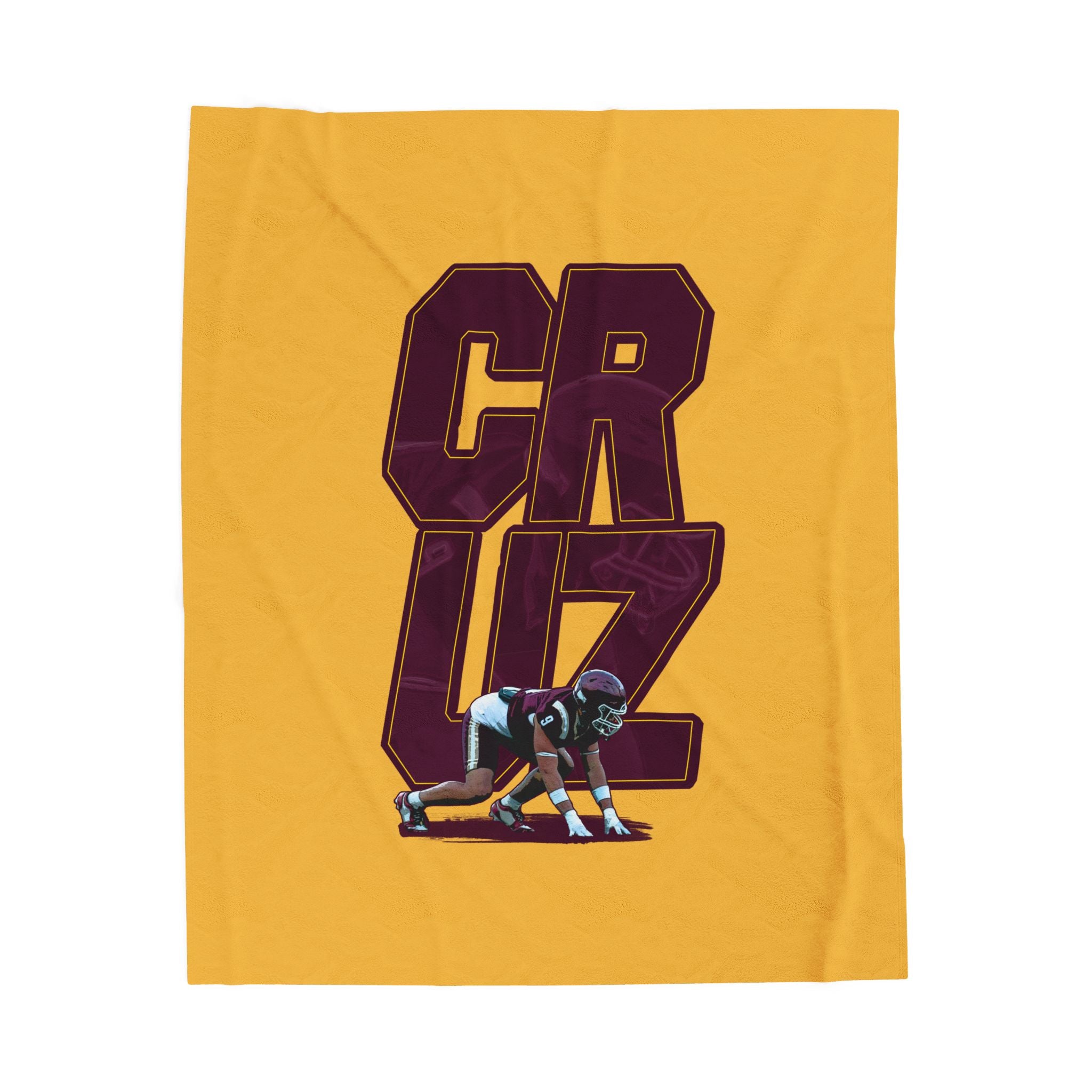 Daniel Cruz III Velveteen Plush Blanket