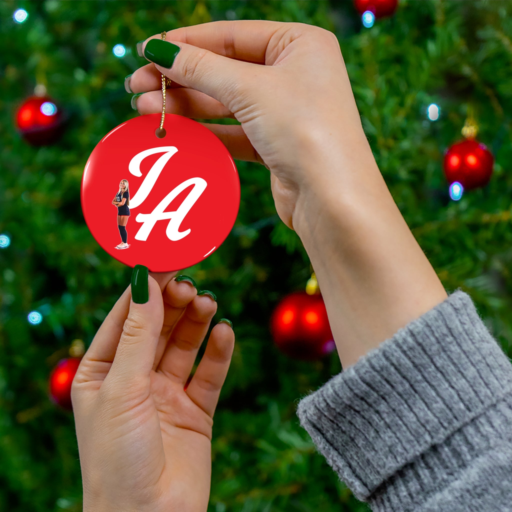 Ila Allred Ceramic Ornament