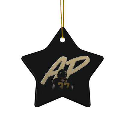 Alex Perez Ceramic Ornament