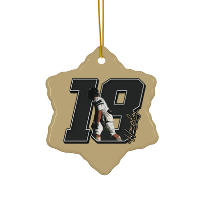 David Hensley Ceramic Ornament