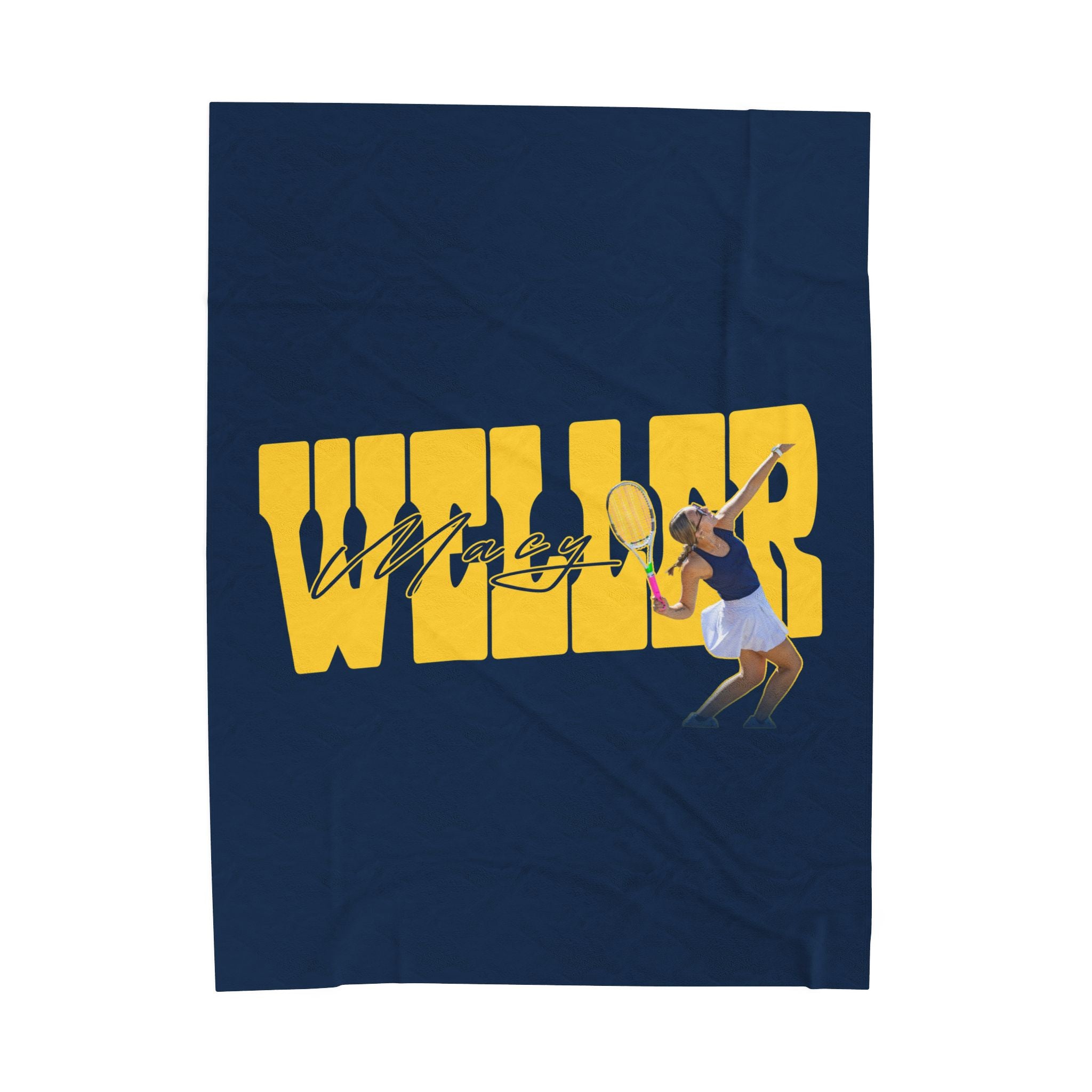 Macy Weller Velveteen Plush Blanket