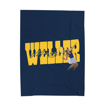 Macy Weller Velveteen Plush Blanket