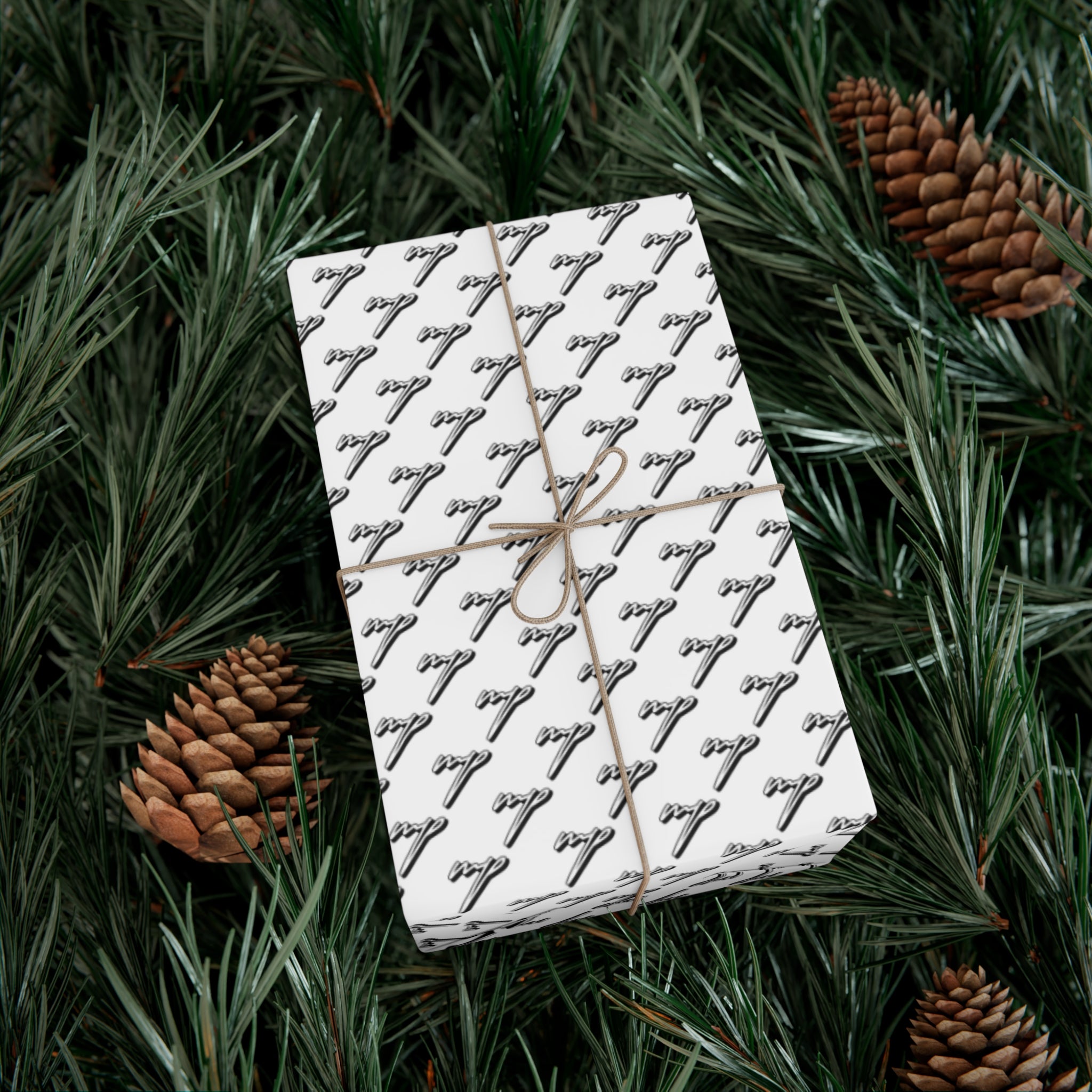MyPlayer Branded Wrapping Paper (White #2)