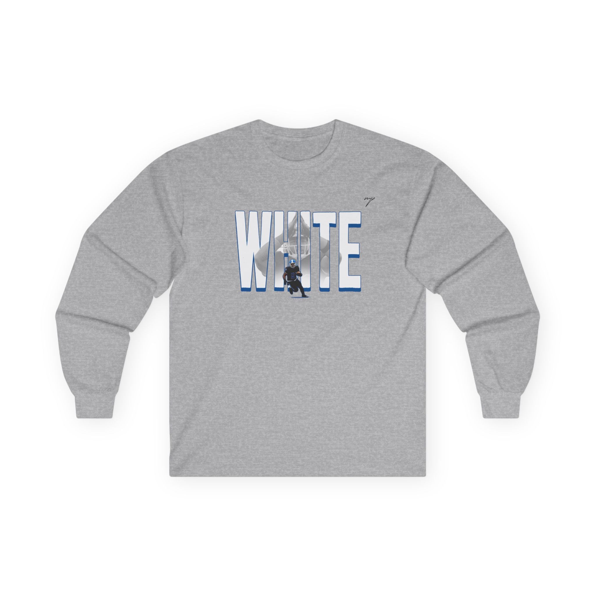 Trent White Long Sleeve