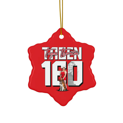 Tagen Thornton Ceramic Ornament
