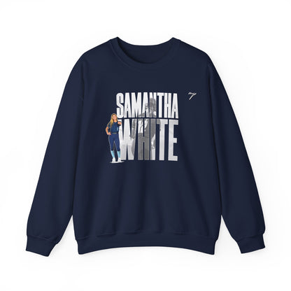 Samantha White Crewneck