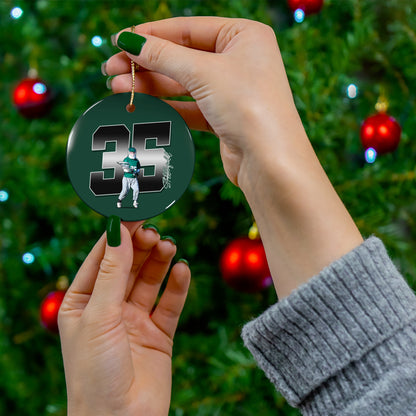 Drew Stubblefield Ceramic Ornament