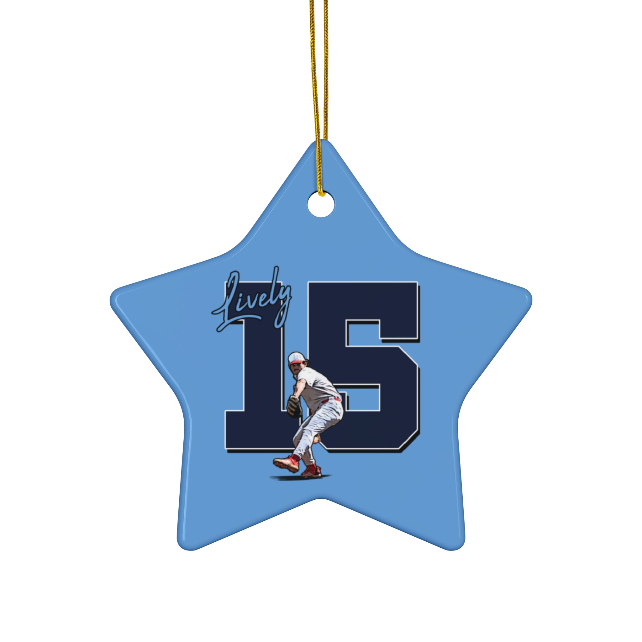 Joel Lively Ceramic Ornament
