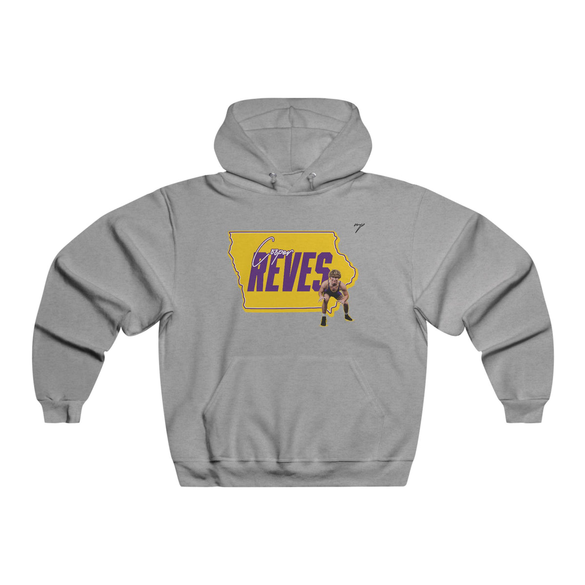 Cooper Reves Vintage Hoodie (Front + Back)