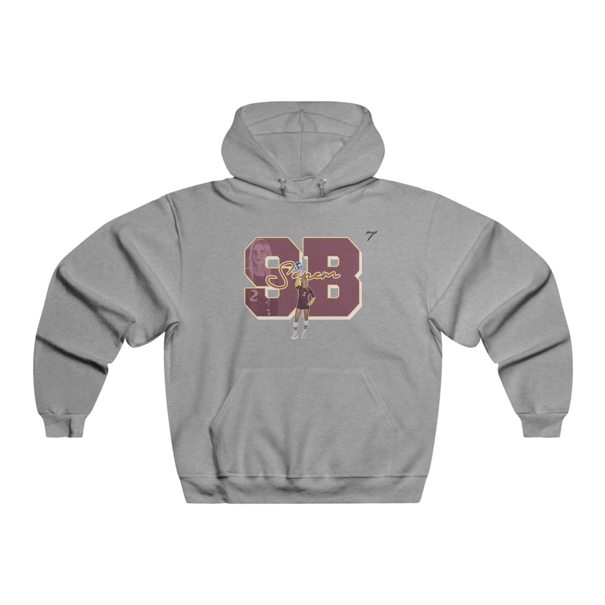 Sanem Bas Vintage Hoodie (Front + Back)