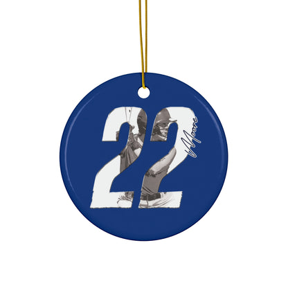 Natalie Moore Ceramic Ornament