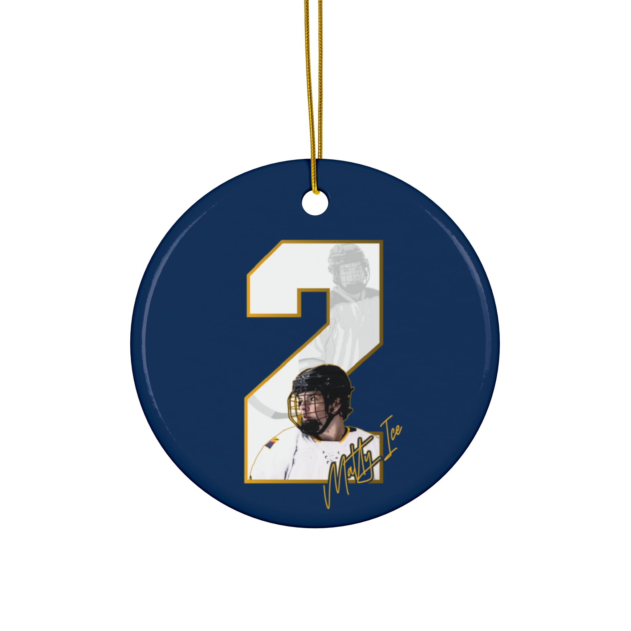Matt Ryan Ceramic Ornament