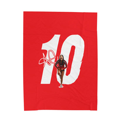 Andrea Correa Velveteen Plush Blanket