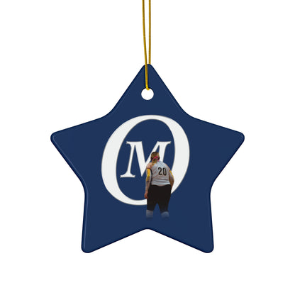 Olivia McCollum Ceramic Ornament