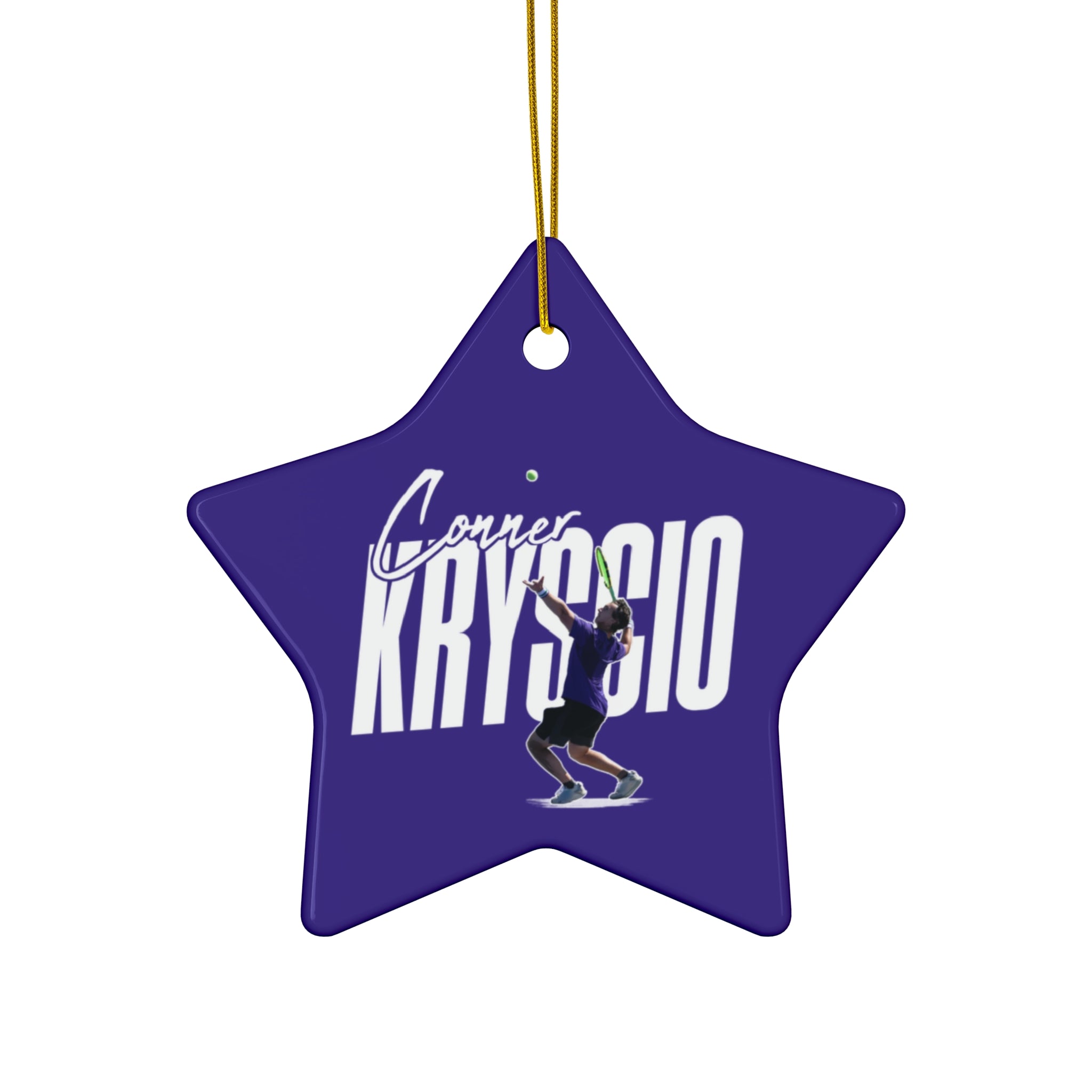 Conner Kryscio Ceramic Ornament