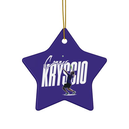 Conner Kryscio Ceramic Ornament