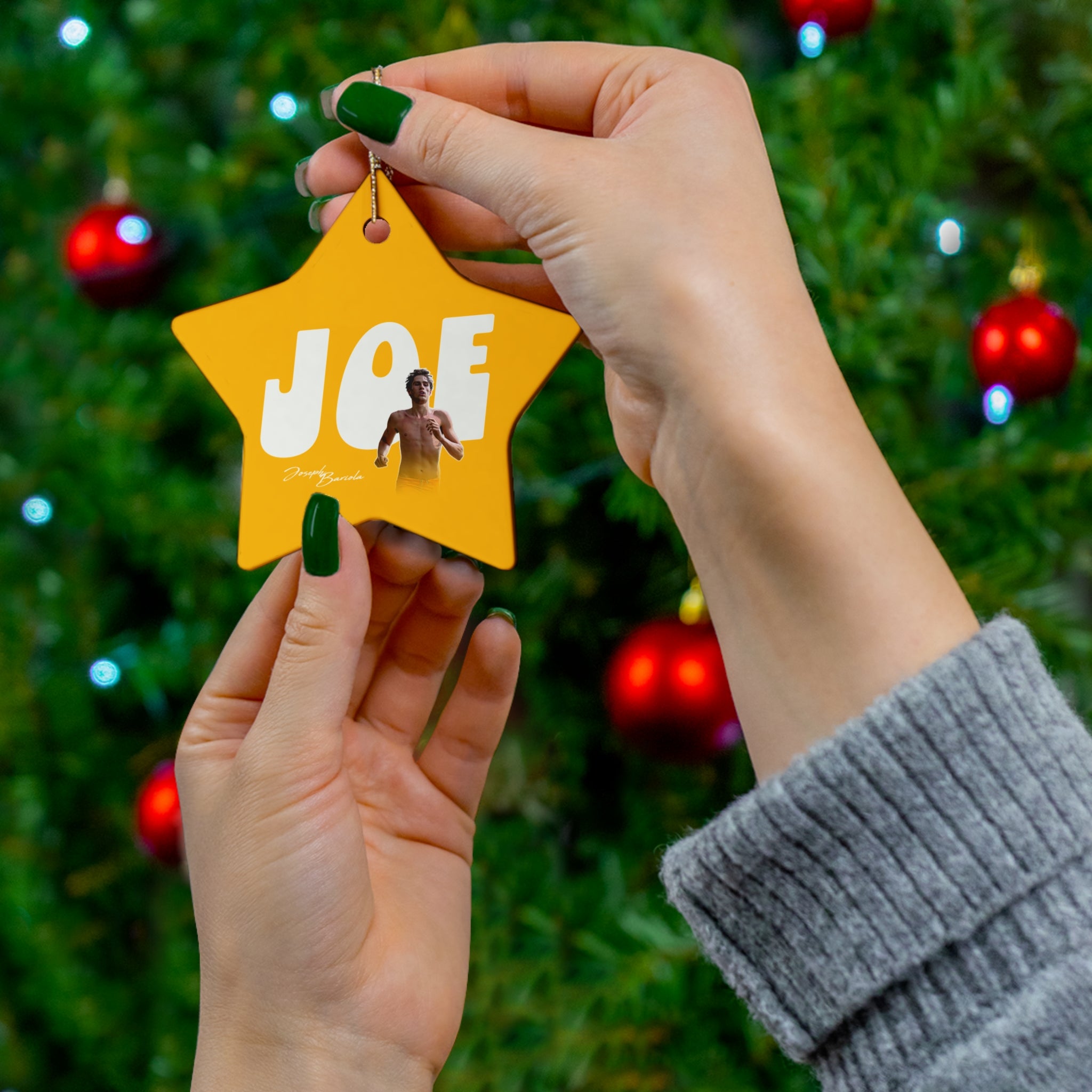 Joseph Bariola Ceramic Ornament