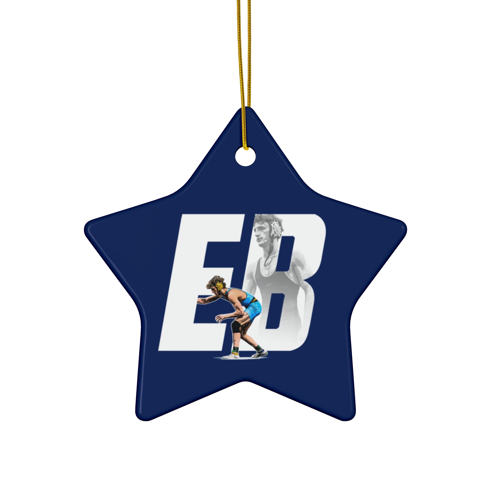 Ethan Barr Ceramic Ornament
