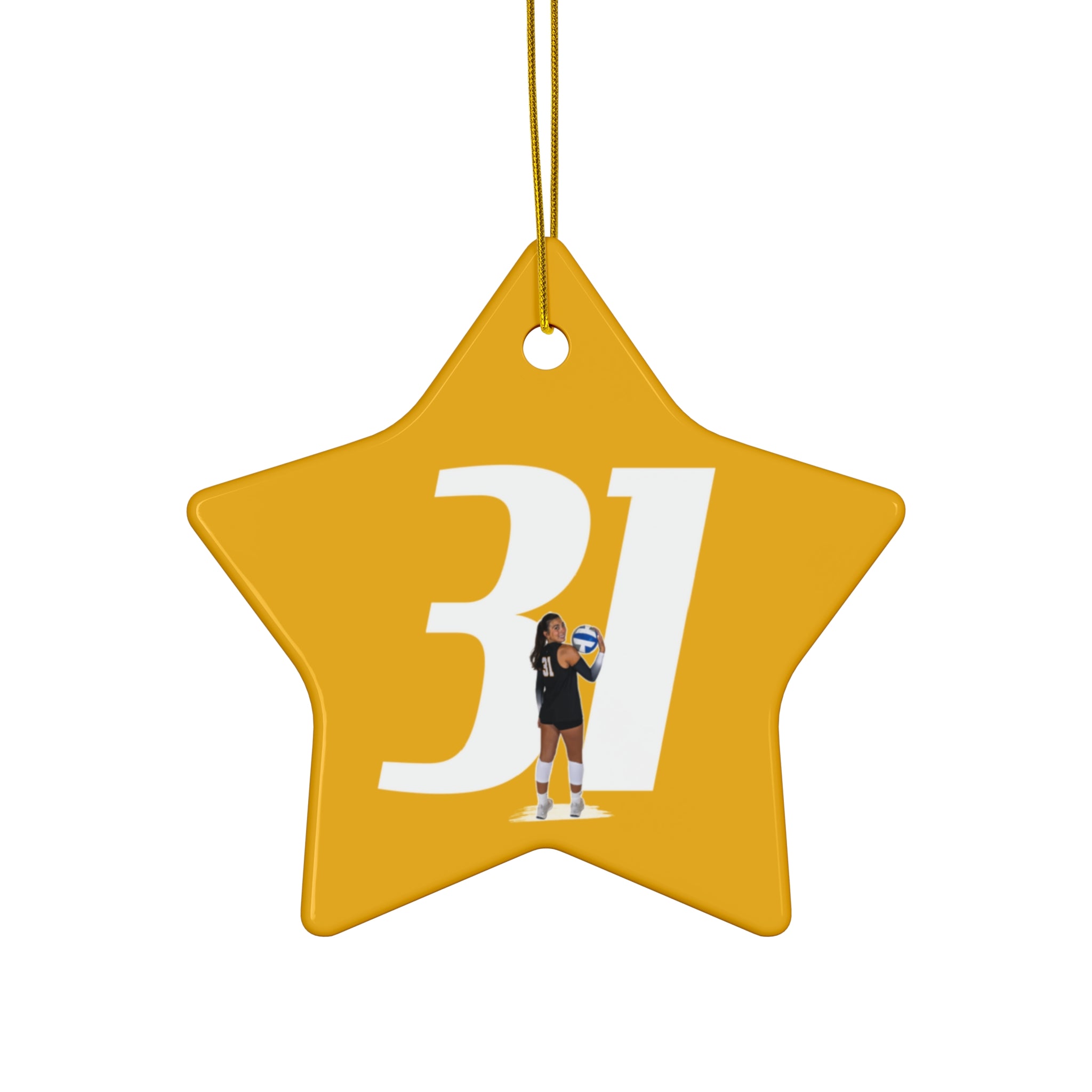 Mia Liberti Ceramic Ornament
