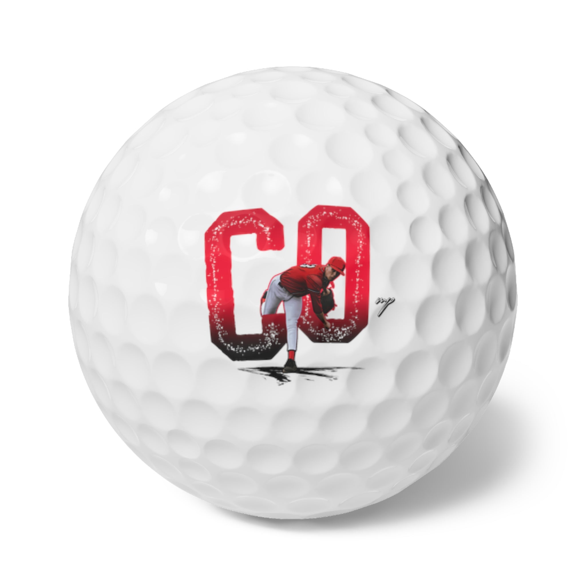 Chris Olivier Golf Balls, 6pc