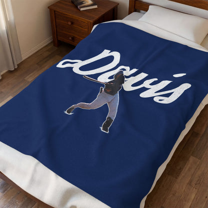 Jalen Davis Velveteen Plush Blanket