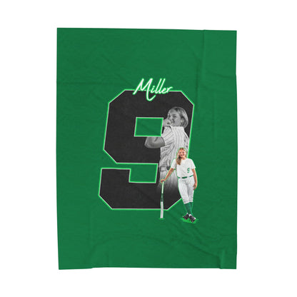 Rylan Miller Velveteen Plush Blanket