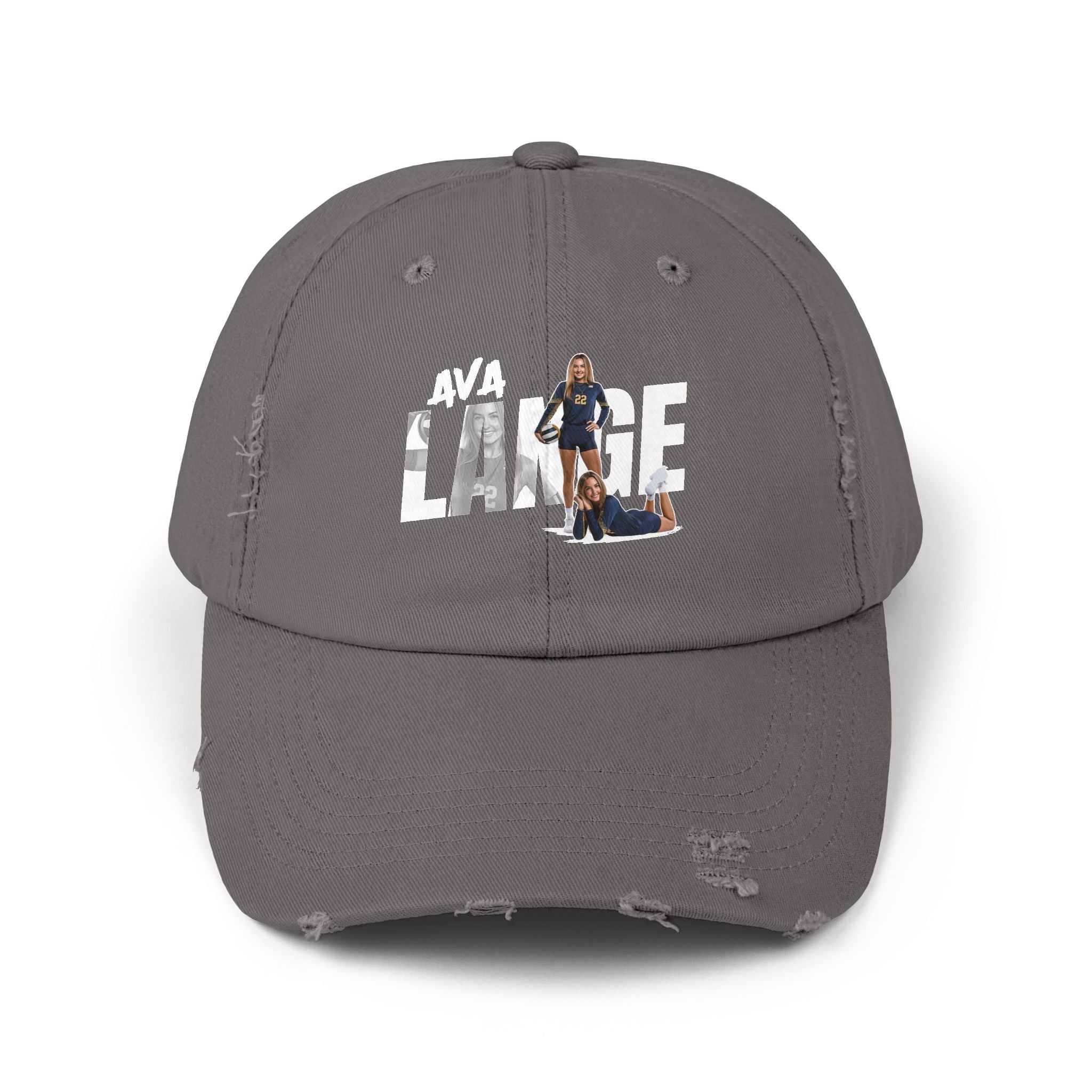 Ava Lange Distressed Dad Cap
