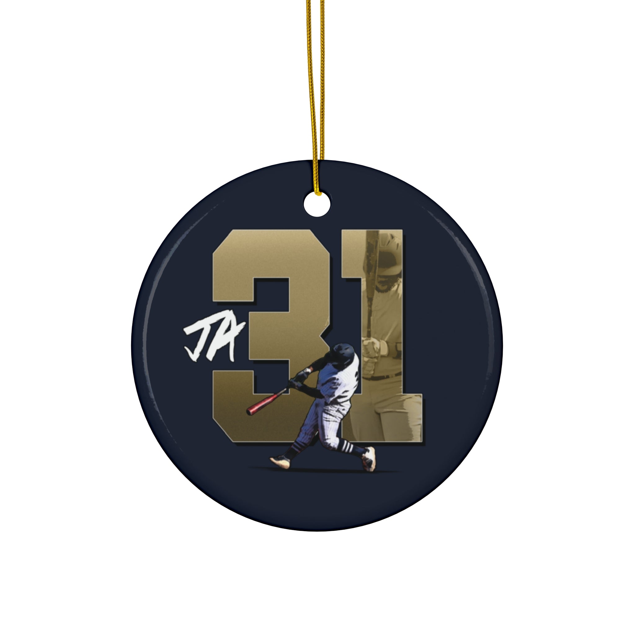 Justin Austin Ceramic Ornament
