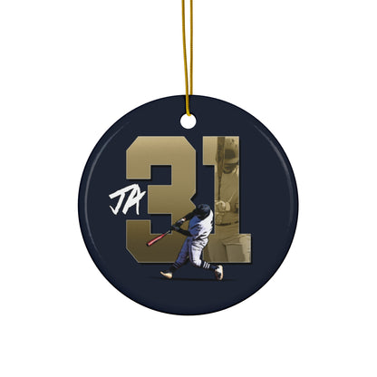 Justin Austin Ceramic Ornament