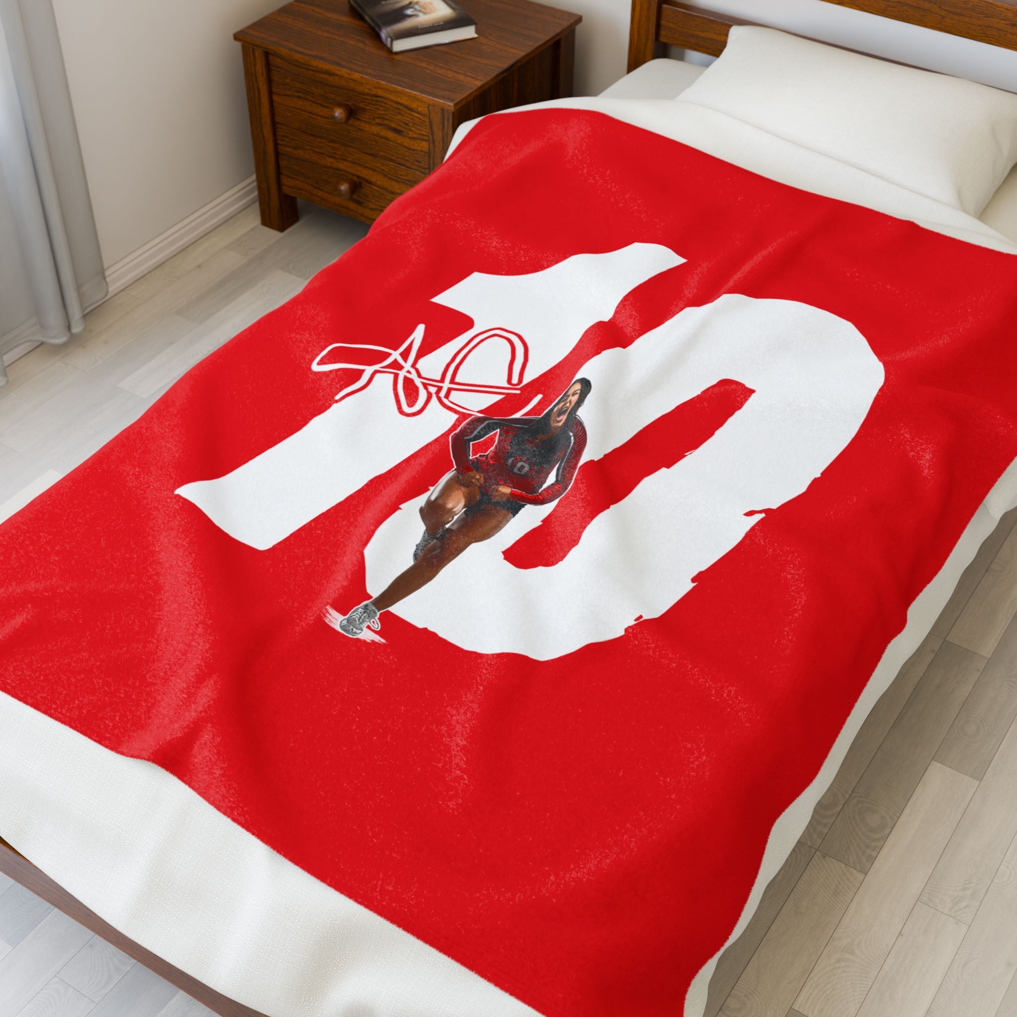 Andrea Correa Velveteen Plush Blanket