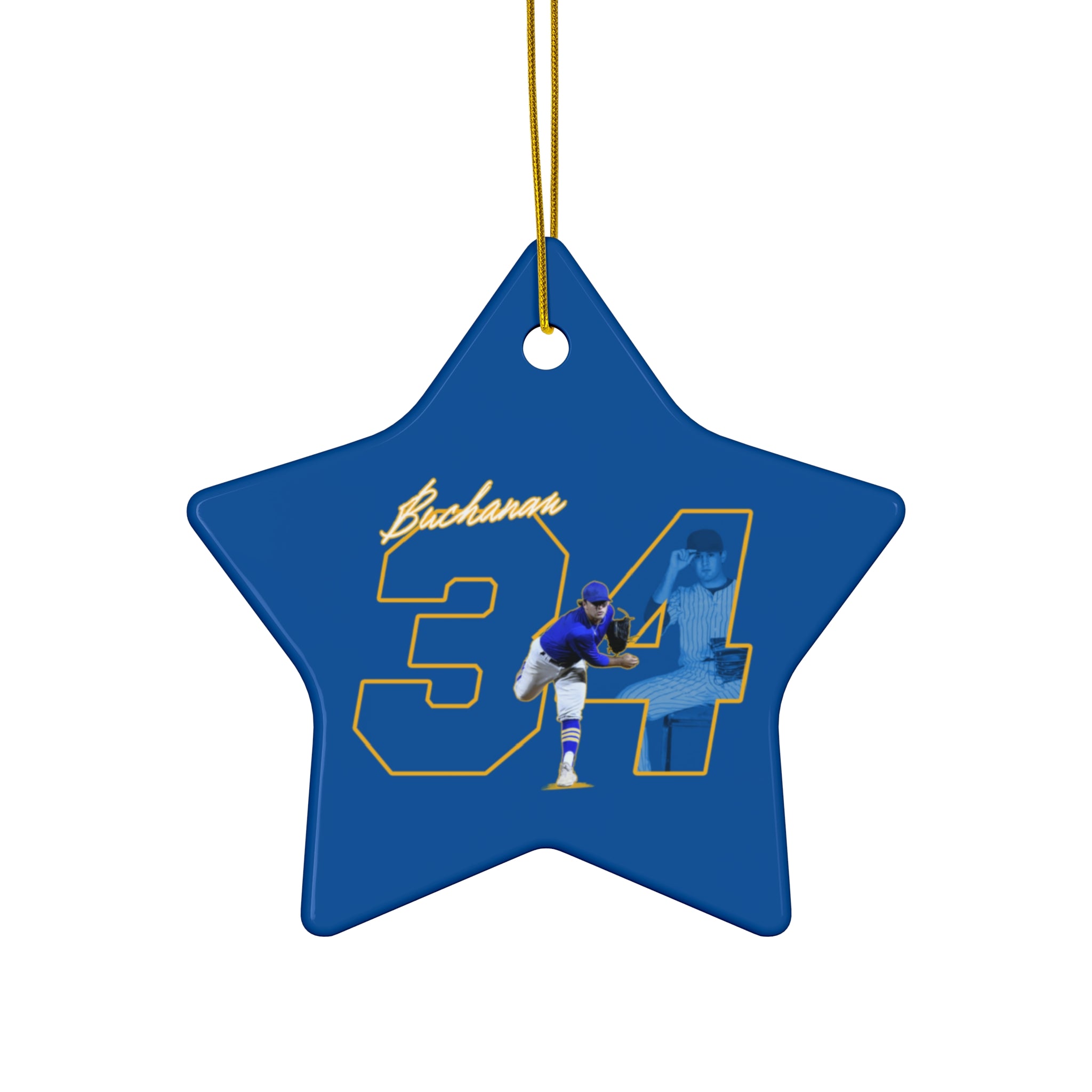 Brian Buchanan Ceramic Ornament