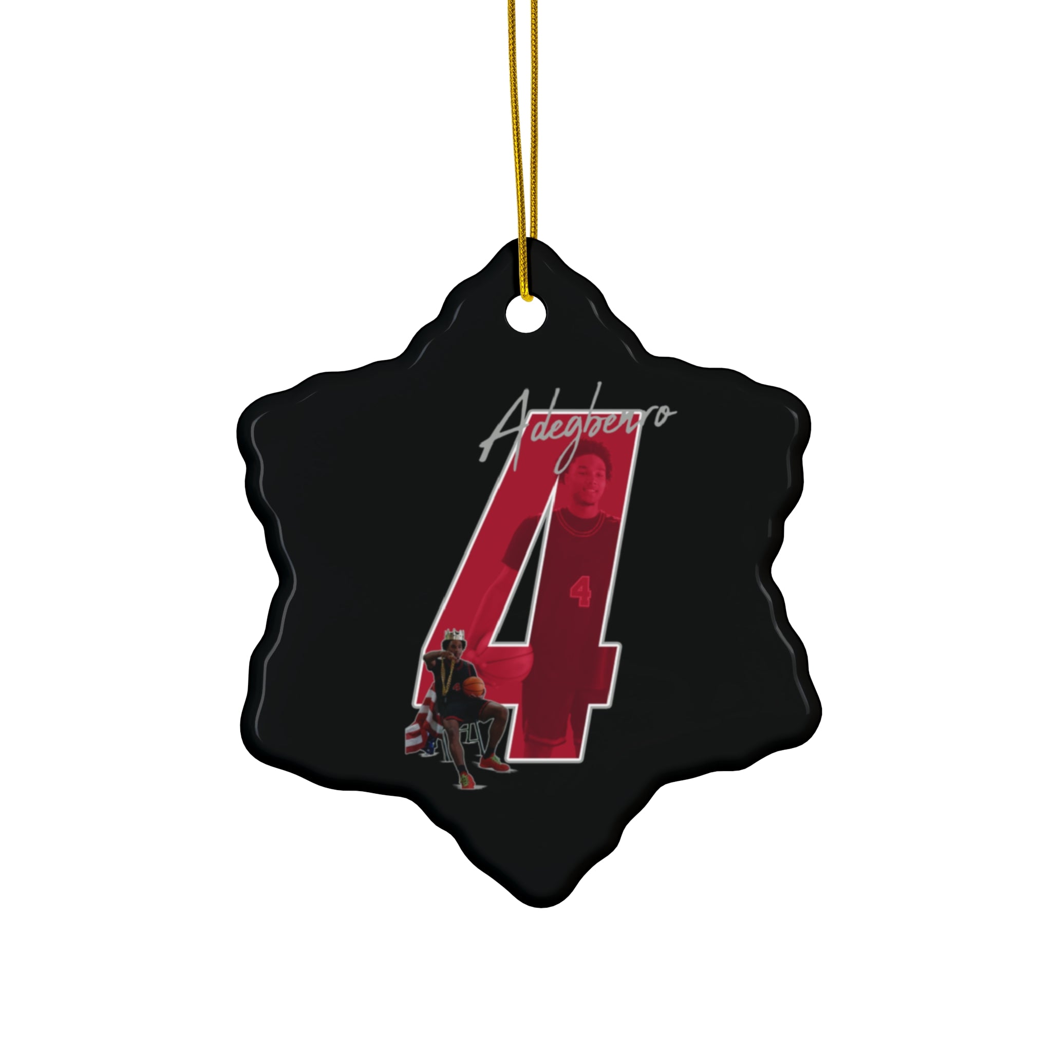 Elijah Adegbenro Ceramic Ornament