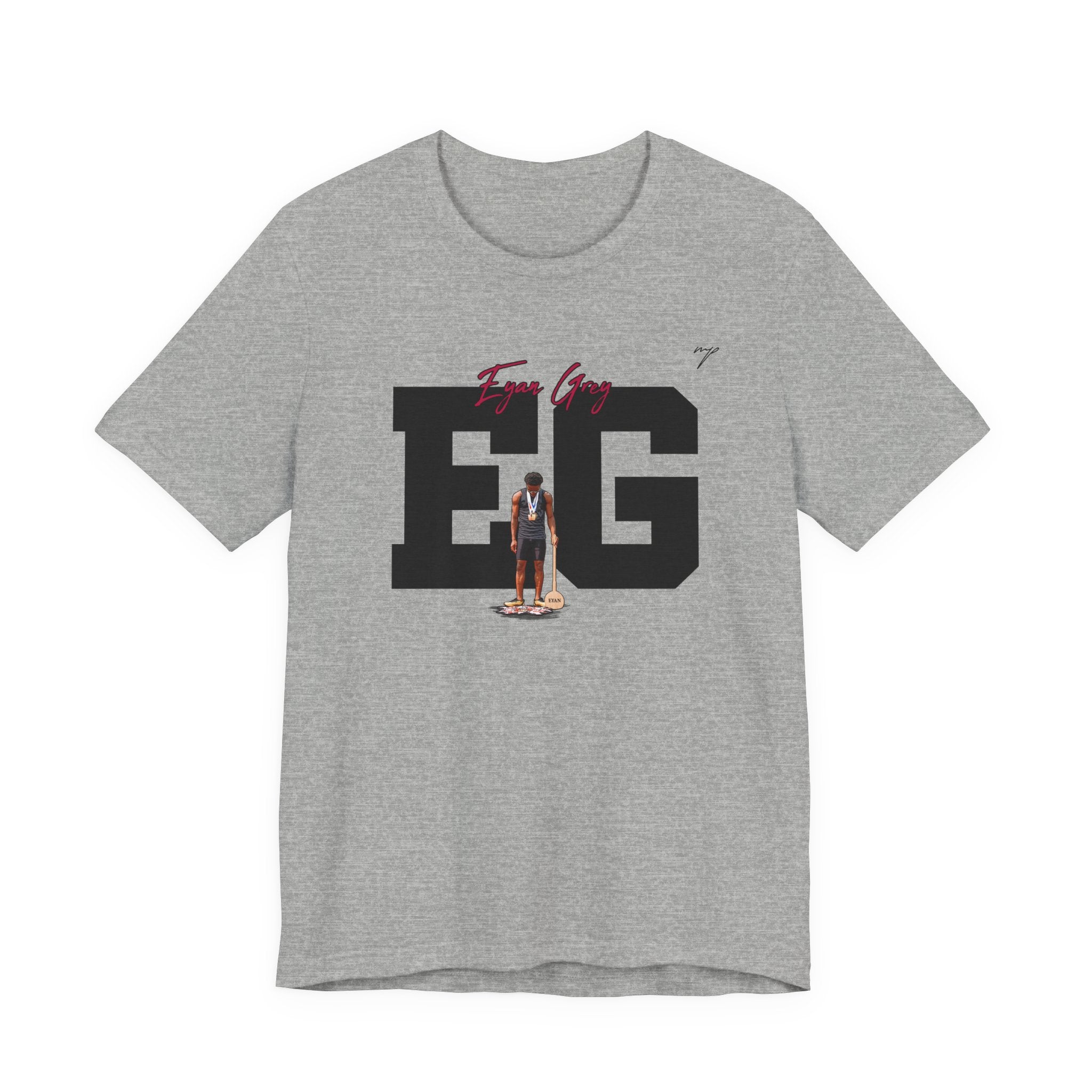 Eyan Grey Graphic Tee