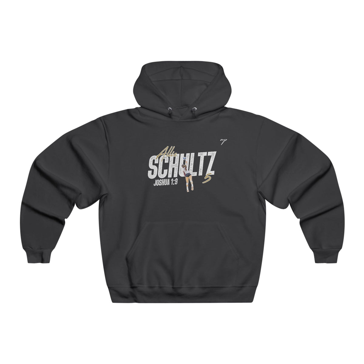 Allie Schultz Vintage Hoodie (Front + Back)