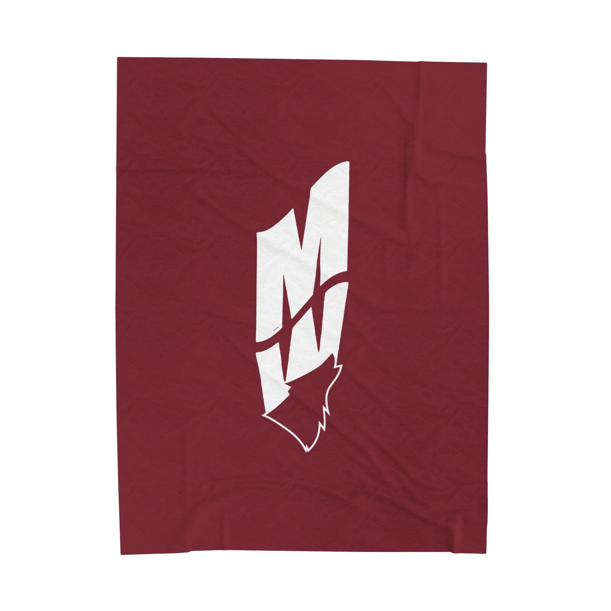 Mel Whitehead Velveteen Plush Blanket