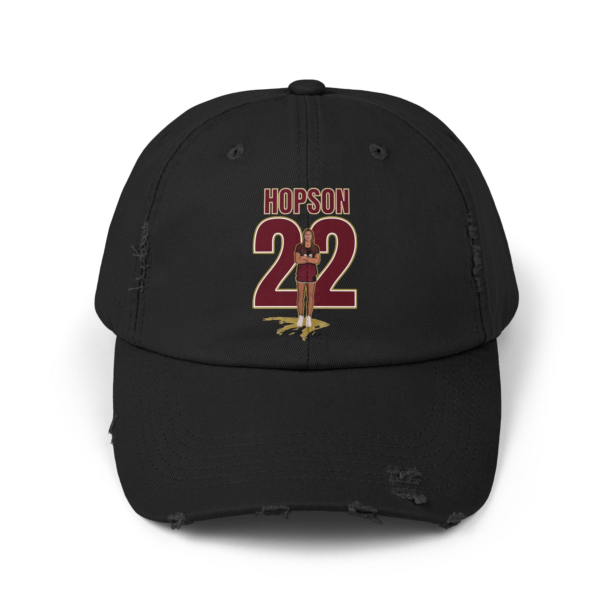 Cierra Hopson Distressed Dad Cap