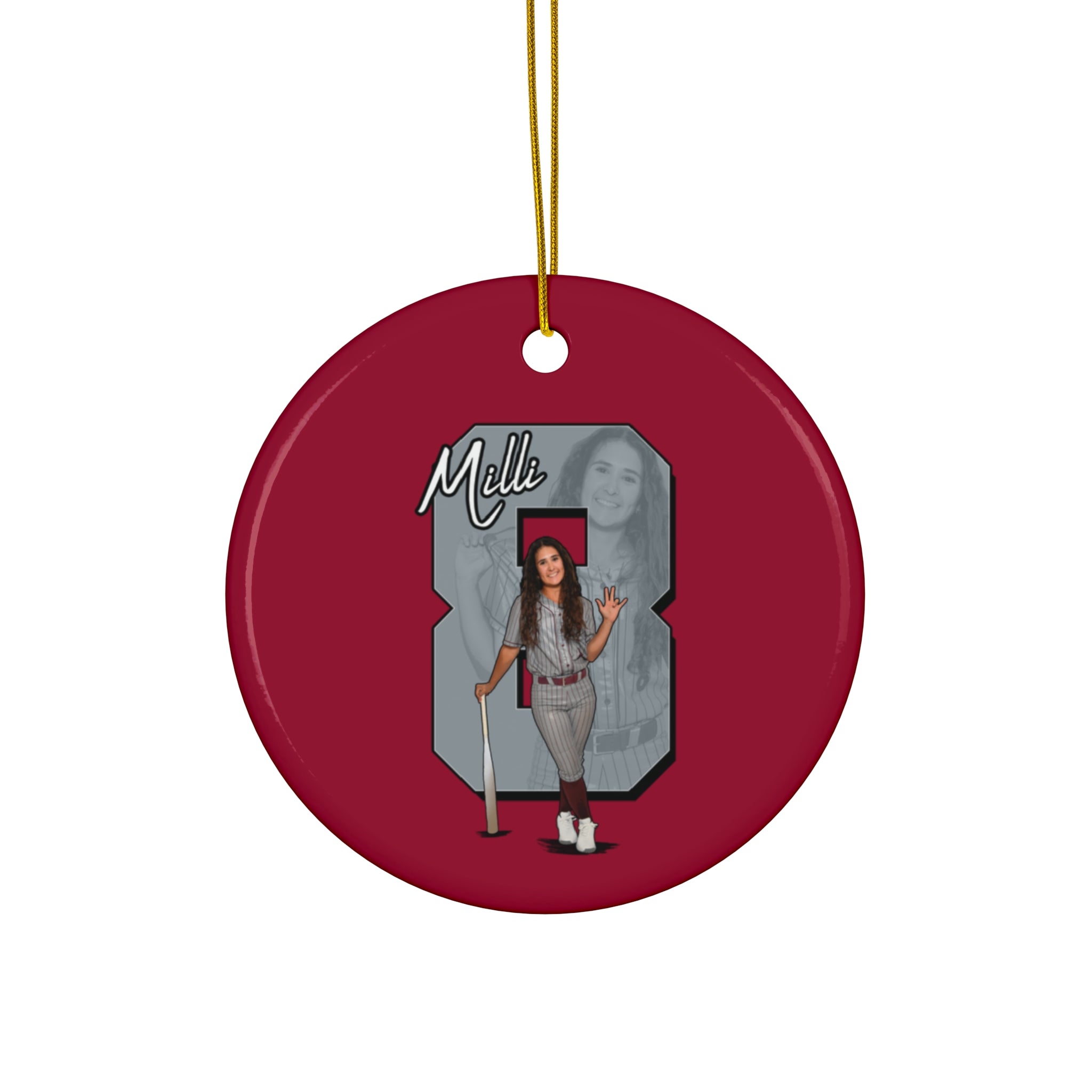 Amelia Gutierrez Ceramic Ornament