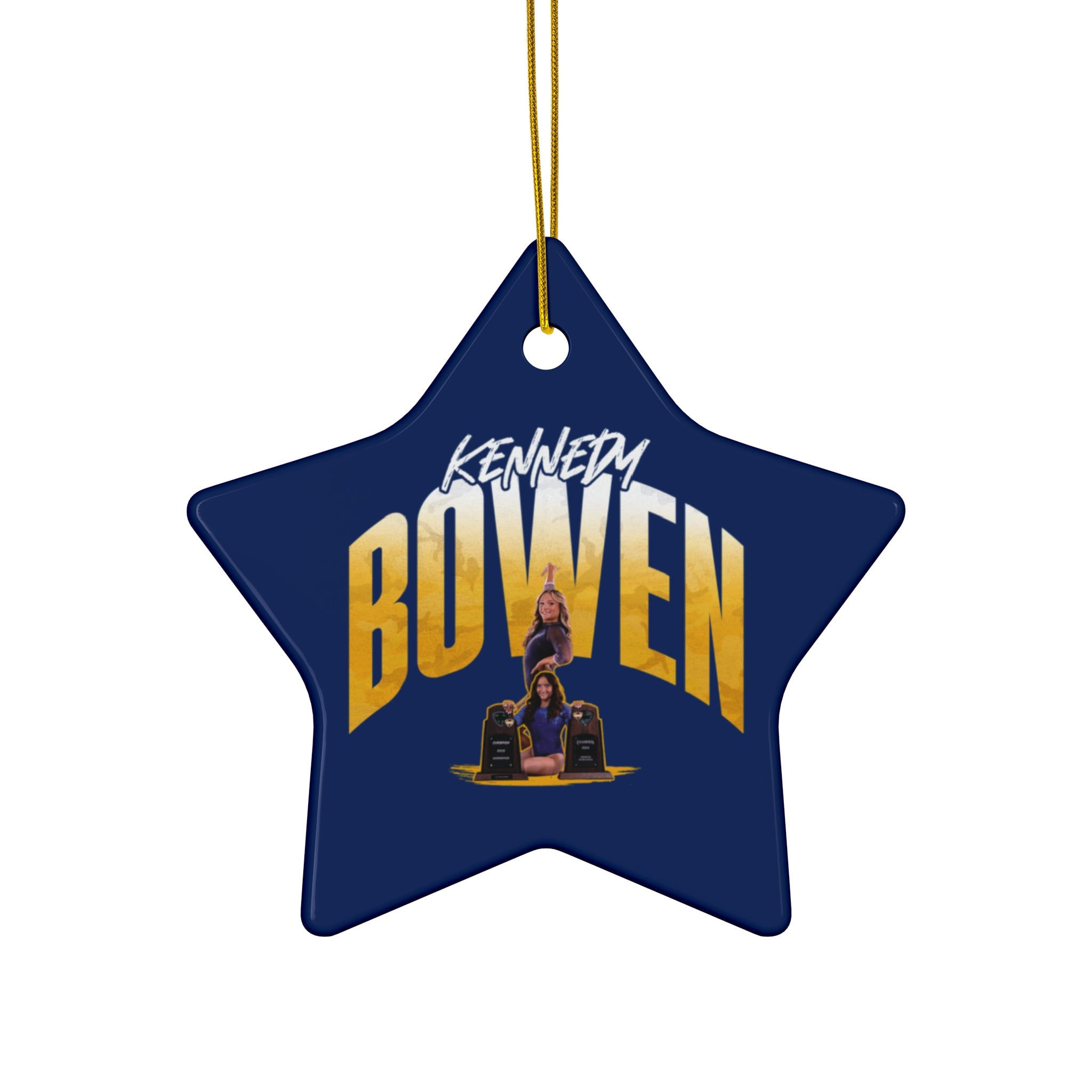 Kennedy Bowen Ceramic Ornament