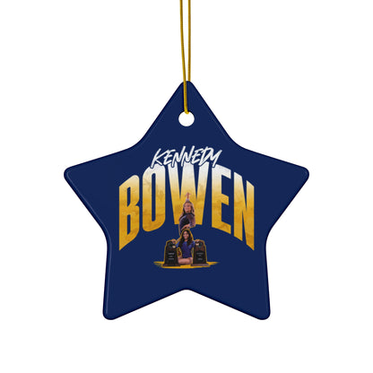 Kennedy Bowen Ceramic Ornament