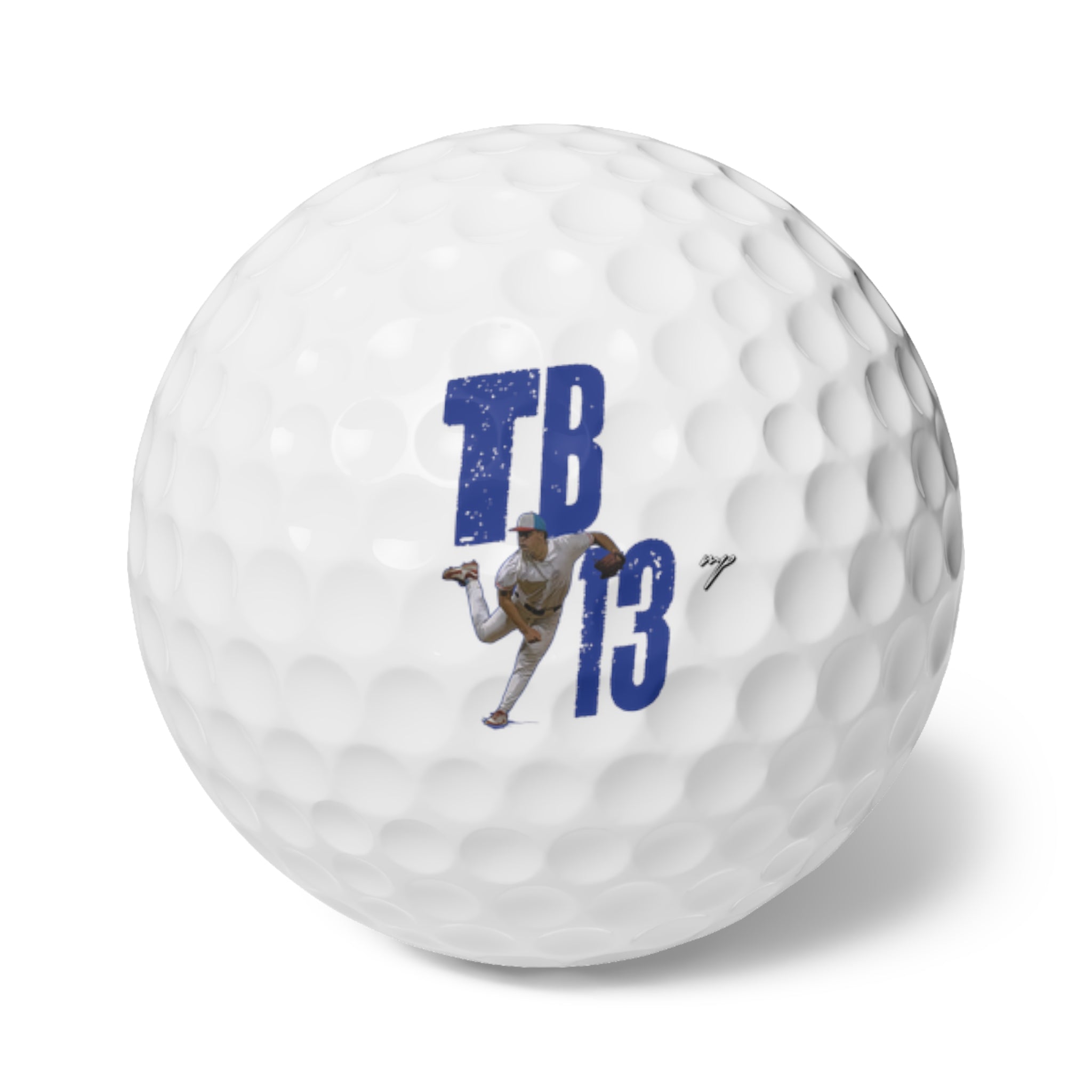 Ty Bradle Golf Balls, 6pc