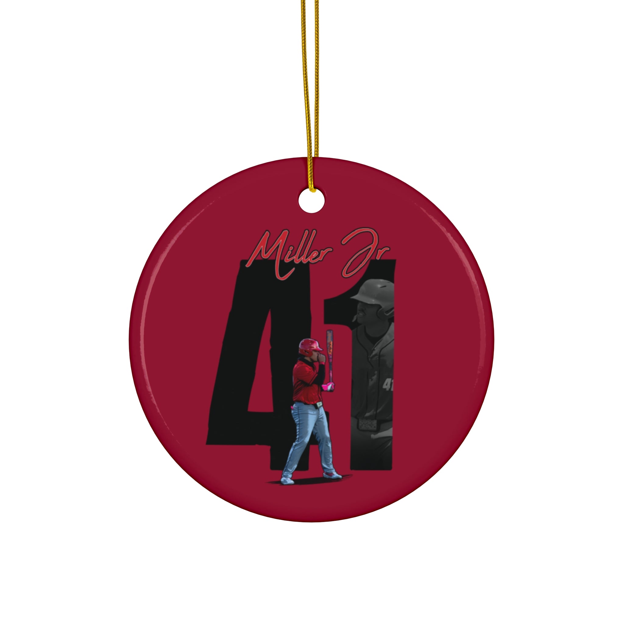 Kenny Miller Jr Ceramic Ornament
