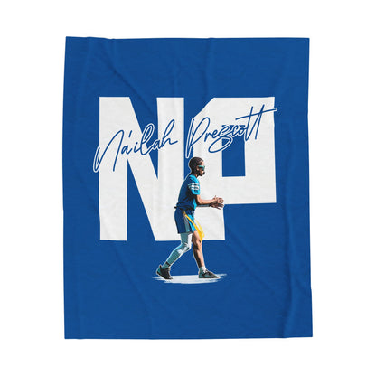 Na'ilah Prescott Velveteen Plush Blanket