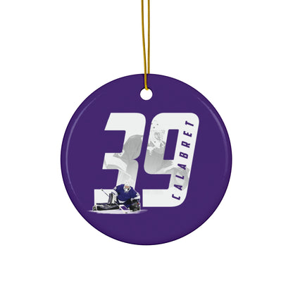 Michael Calabret Ceramic Ornament