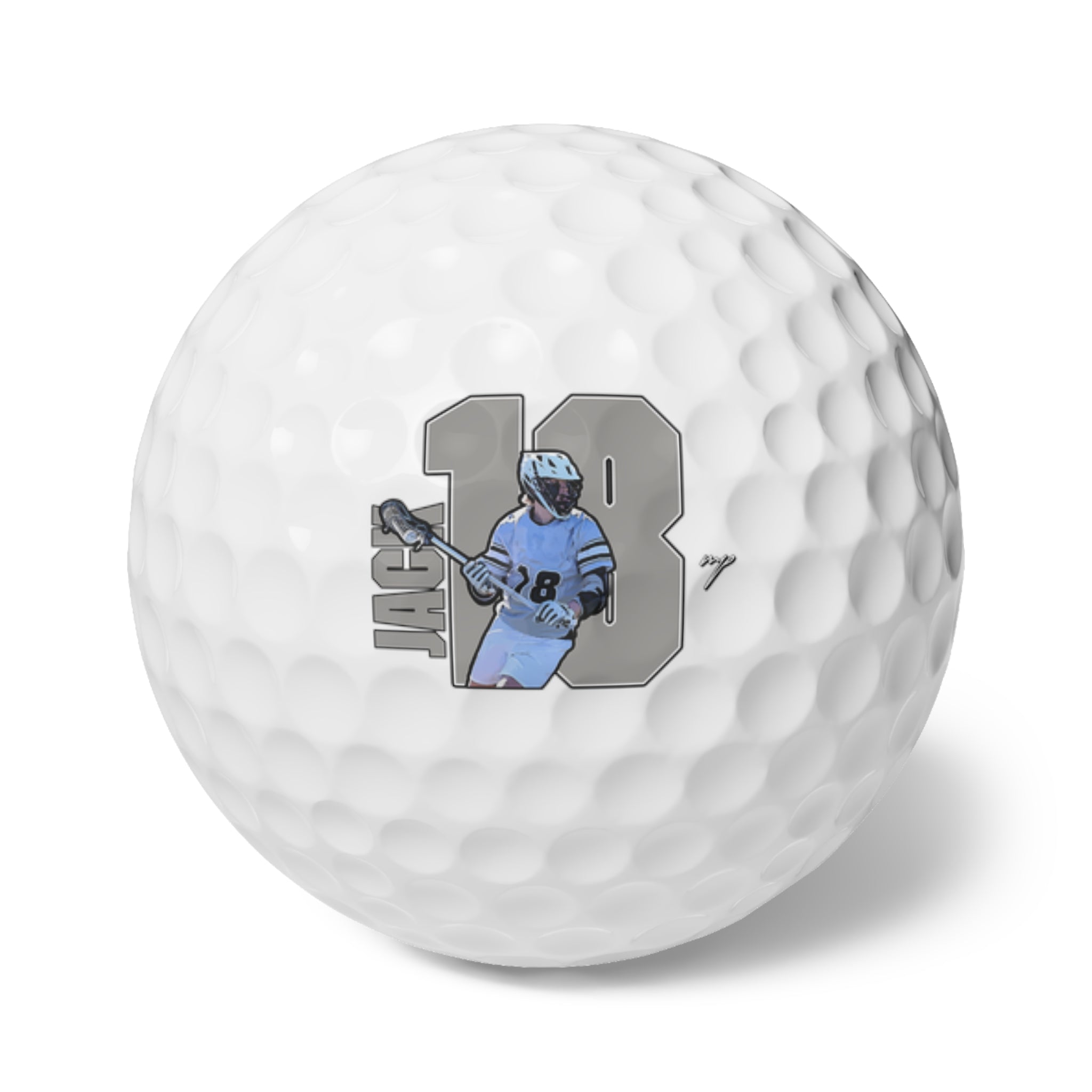 Jack Horrigan Golf Balls, 6pc
